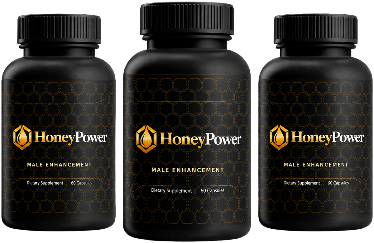 Honey Power supplement bottle